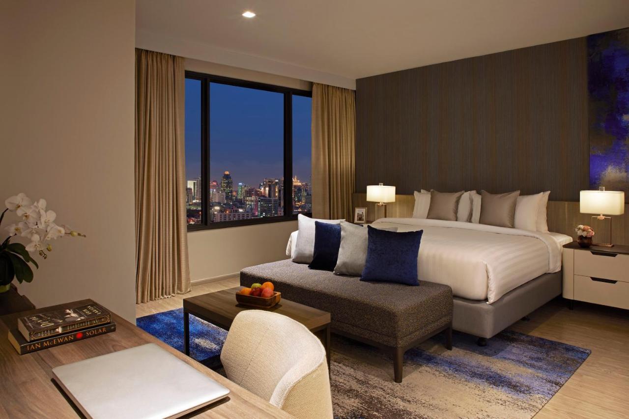 Somerset Rama 9 Bangkok Exterior photo A bedroom at the hotel